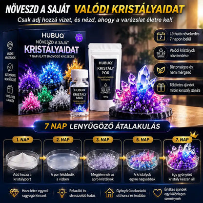 HUBUQ® Luxury Crystal Atelier – Premium Crystal Growth Powder