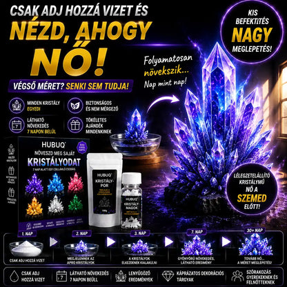 HUBUQ® Luxury Crystal Atelier – Premium Crystal Growth Powder
